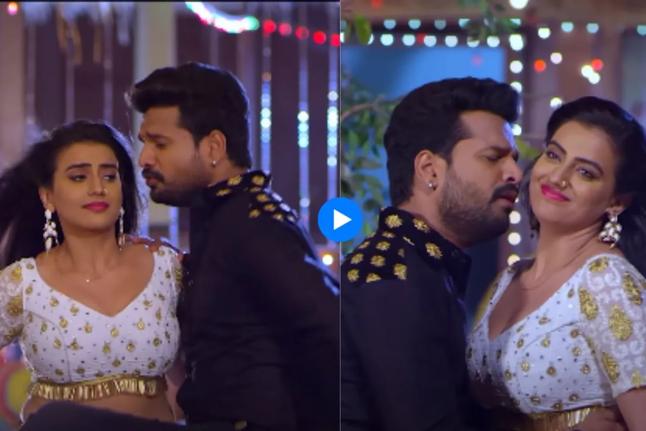 Akshara Singh and Ritesh Pandey