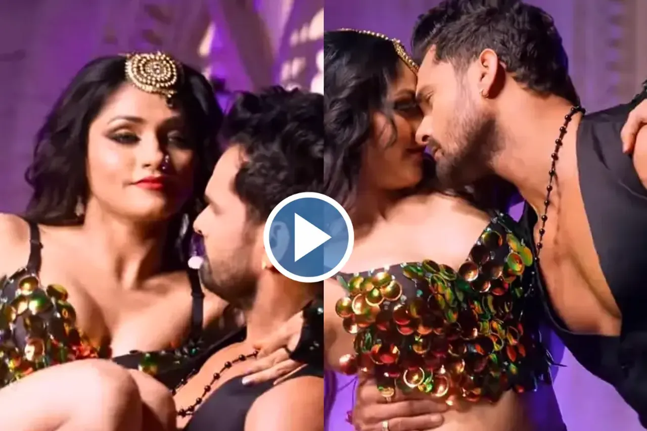 Khesari Lal and Shweta Sharma