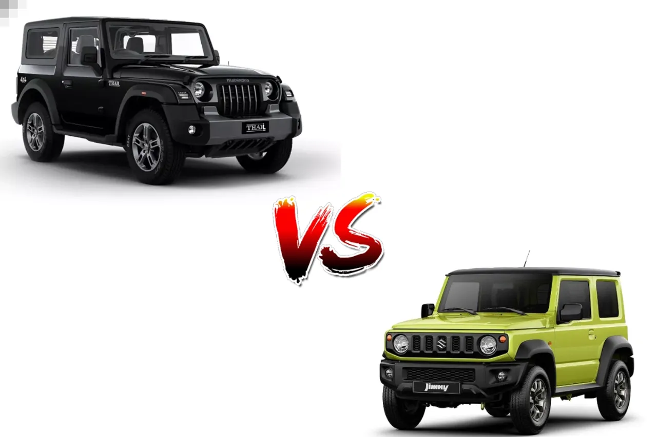 Mahindra Thar vs Maruti Suzuki Jimny