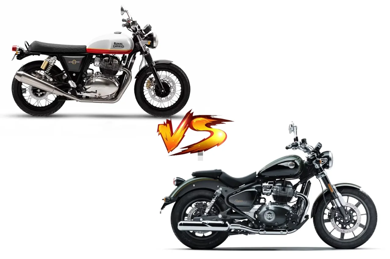 Royal Enfield Interceptor 650 vs Super Meteor 650
