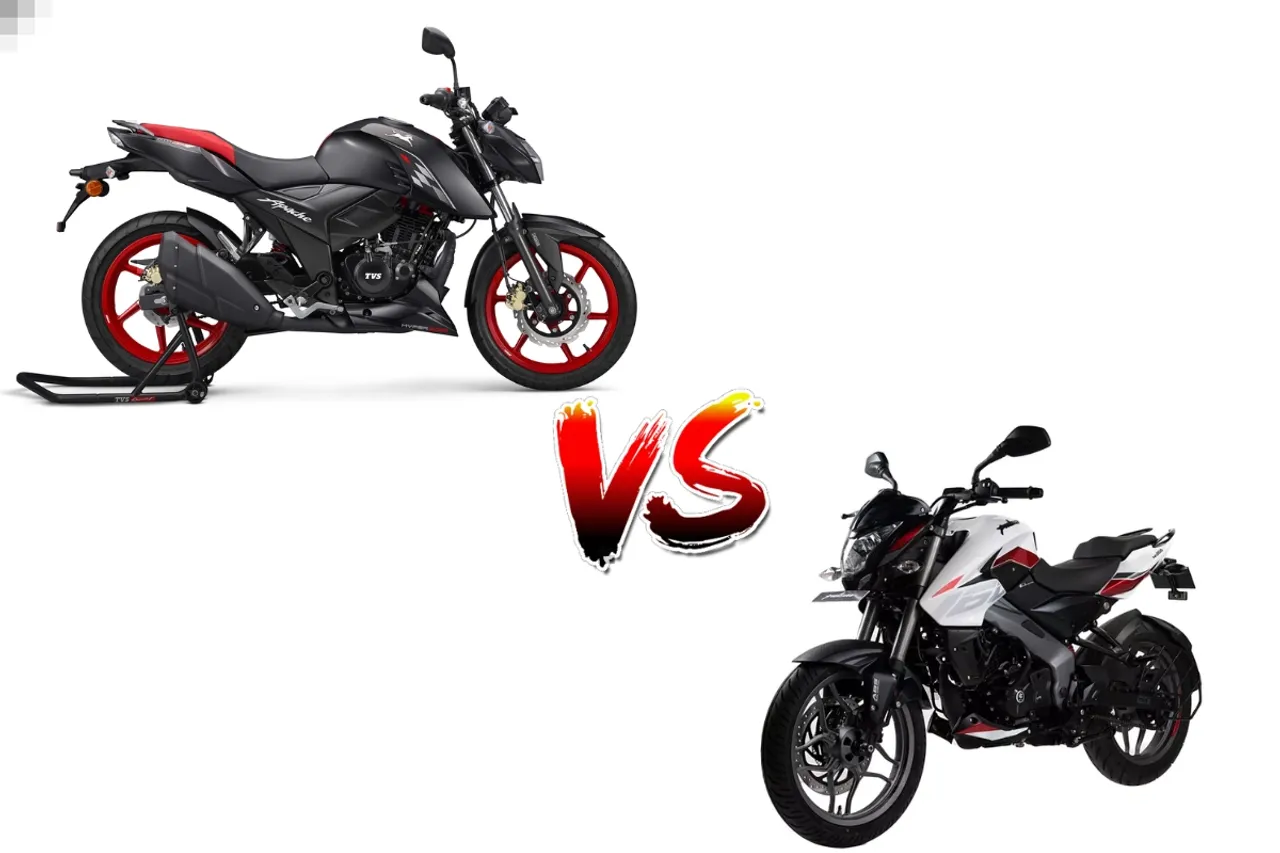 TVS Apache RTR 160 4V vs Bajaj Pulsar NS160 2023