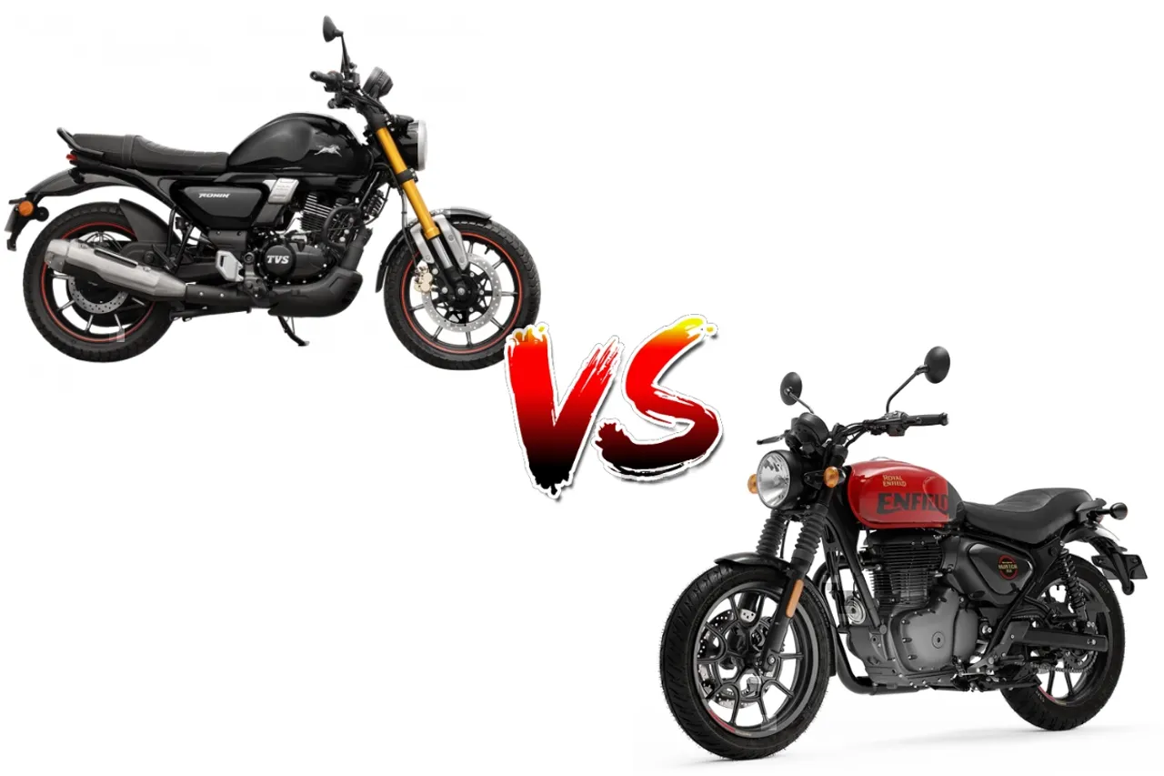 TVS Ronin vs Hunter 350