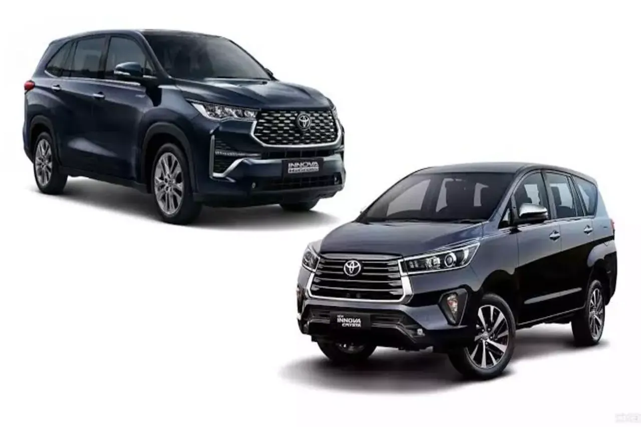 Toyota Innova Crysta vs Toyota Innova Highcross
