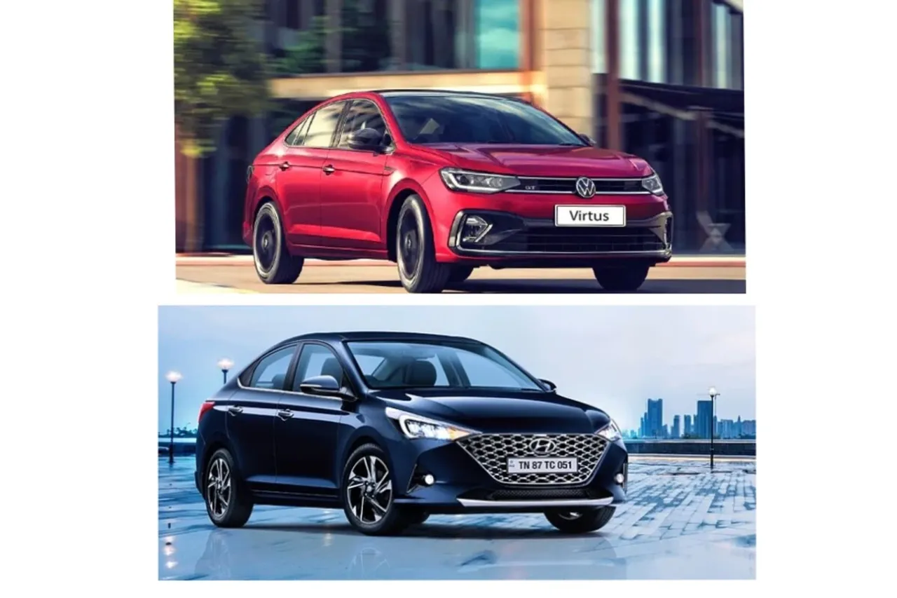 Hyundai Verna VS VW Virtus