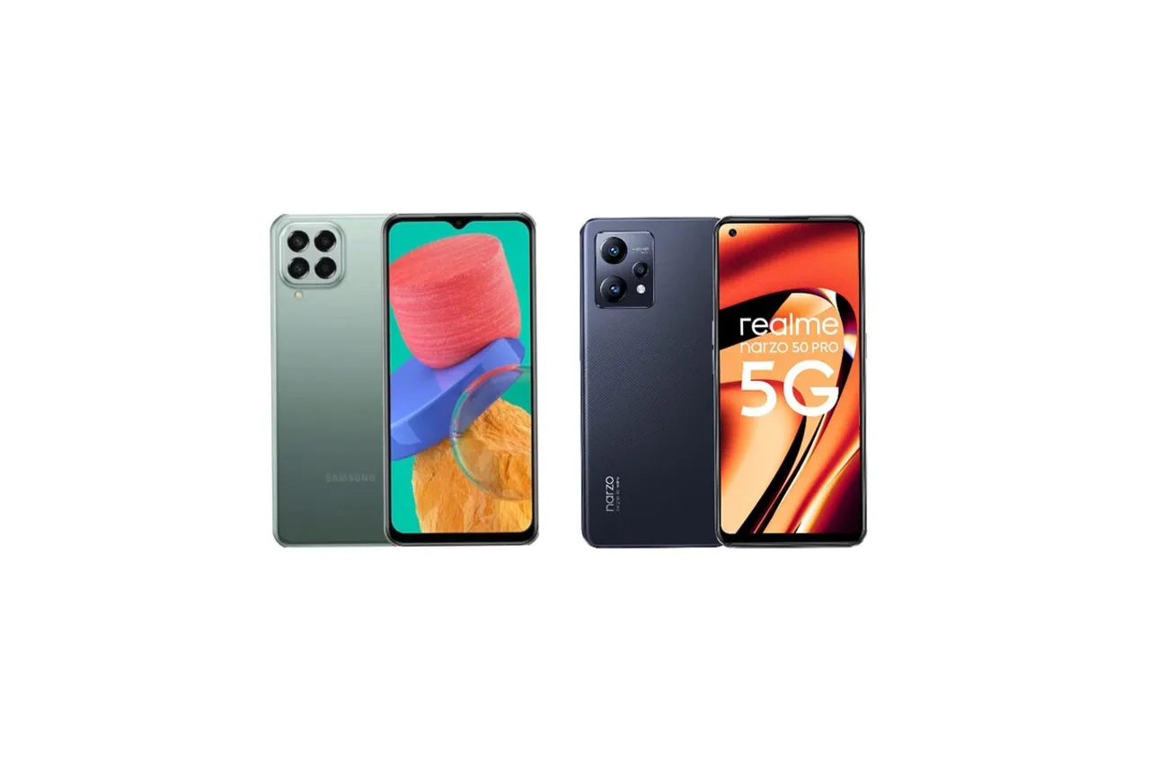 Samsung Galaxy M33 5G vs Realme Narzo 50 Pro 5G