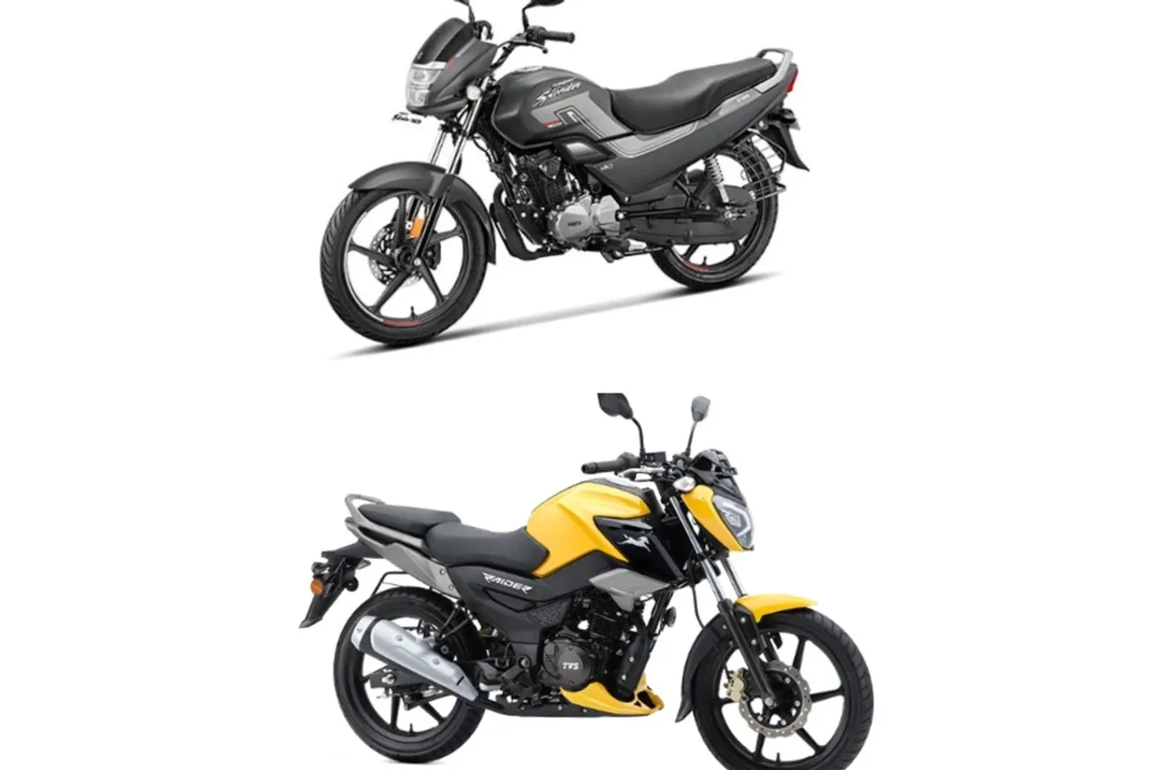 Hero Super Splendor Xtec vs TVS Raider SmartXonnect
