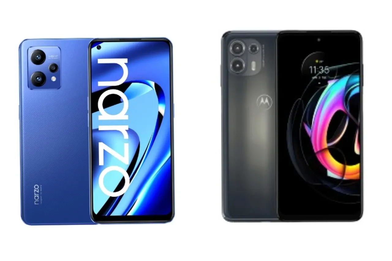 Motorola Edge 20 Fusion vs Realme Narzo 50 Pro