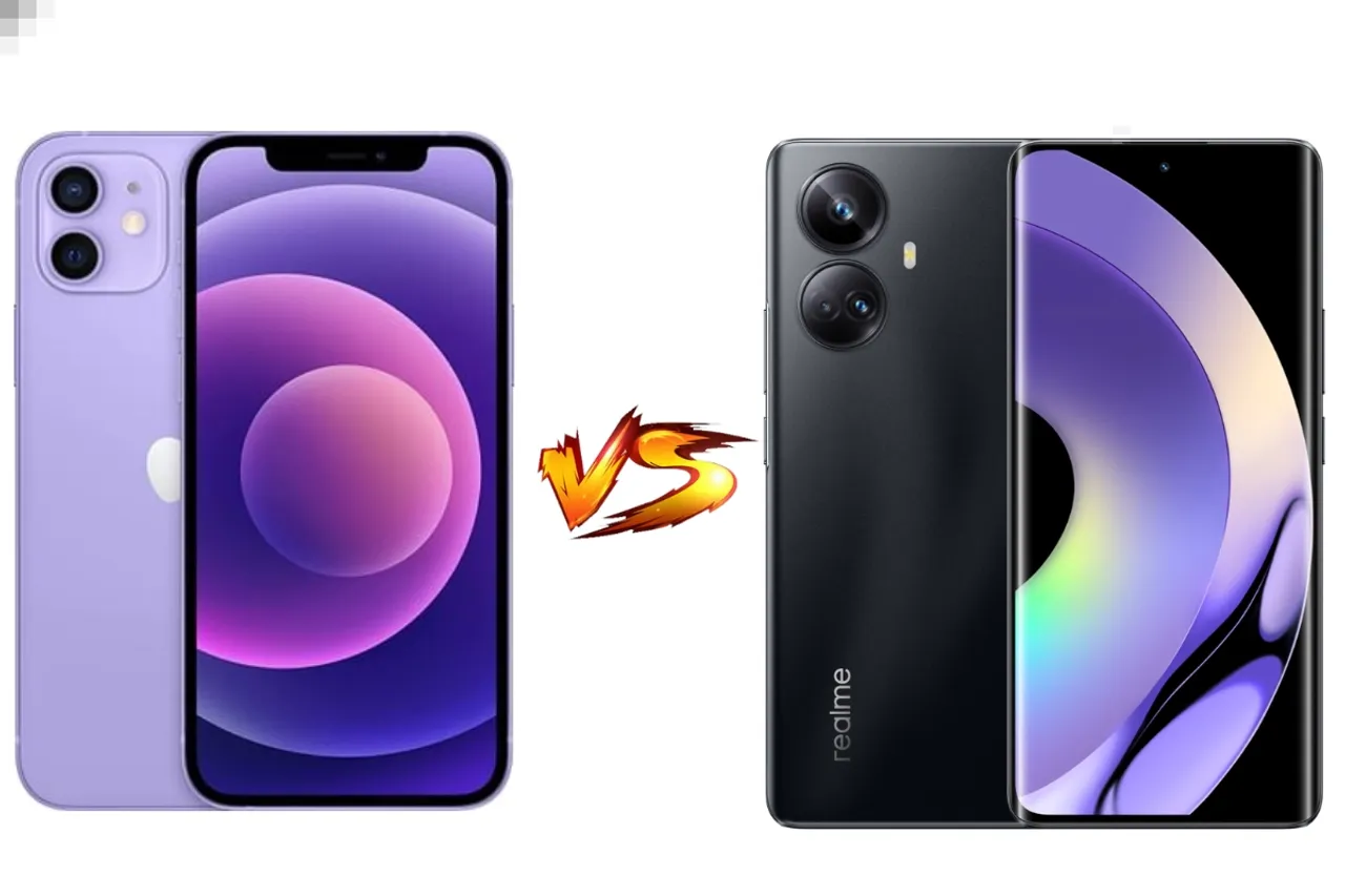 iPhone 12 vs Realme 10 Pro Plus