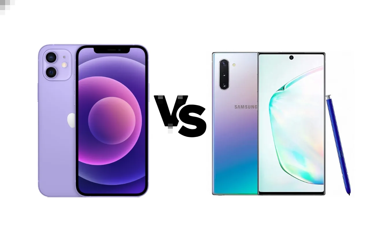 iPhone 12 vs Samsung Galaxy Note 10