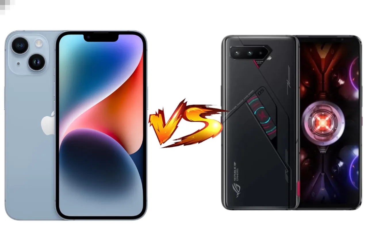 iPhone 14 vs Asus ROG 5s