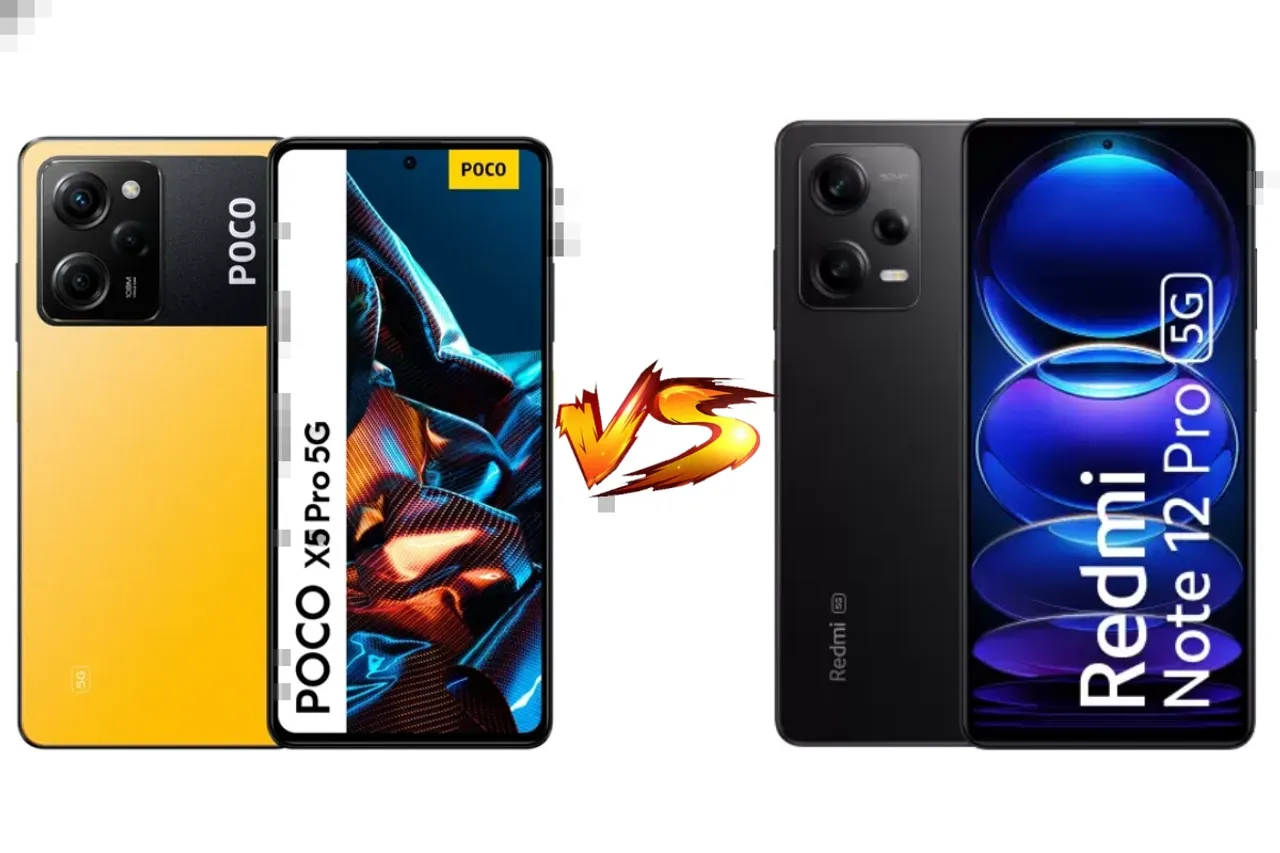 Poco X5 Pro 5G vs Redmi Note 12 Pro 5G