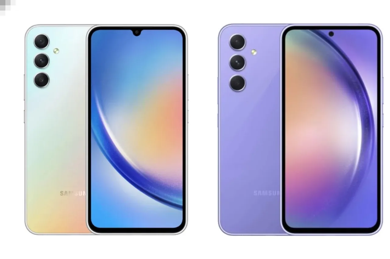 Samsung Galaxy A34 and A54