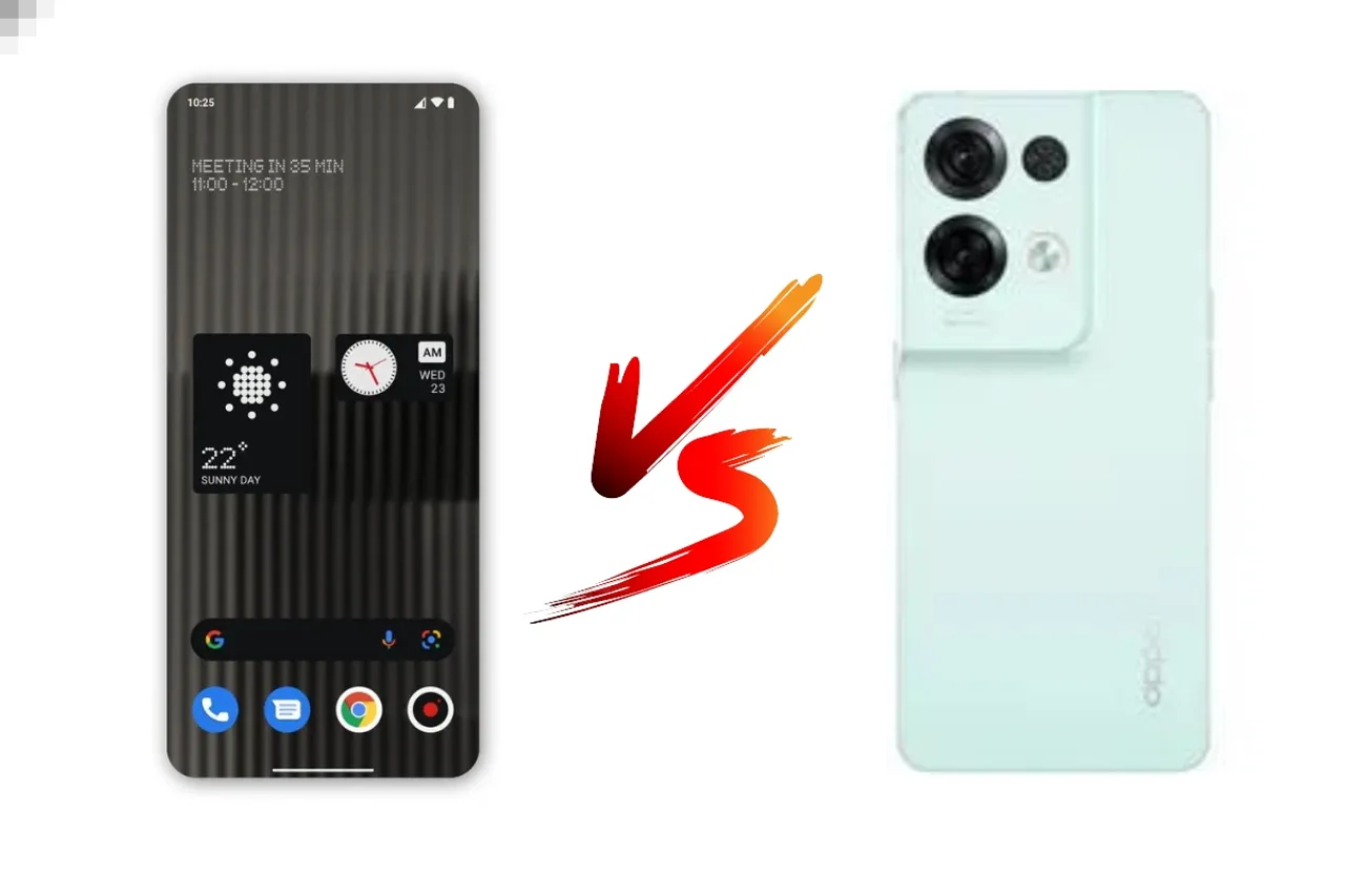 Nothing Phone 3 vs OPPO Reno8 Pro 5G