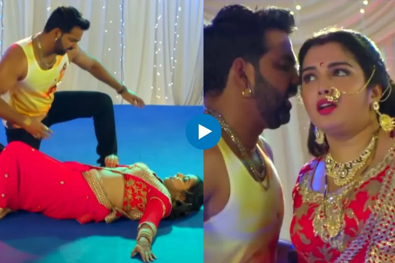 Pawan Singh and Amrapali Dubey