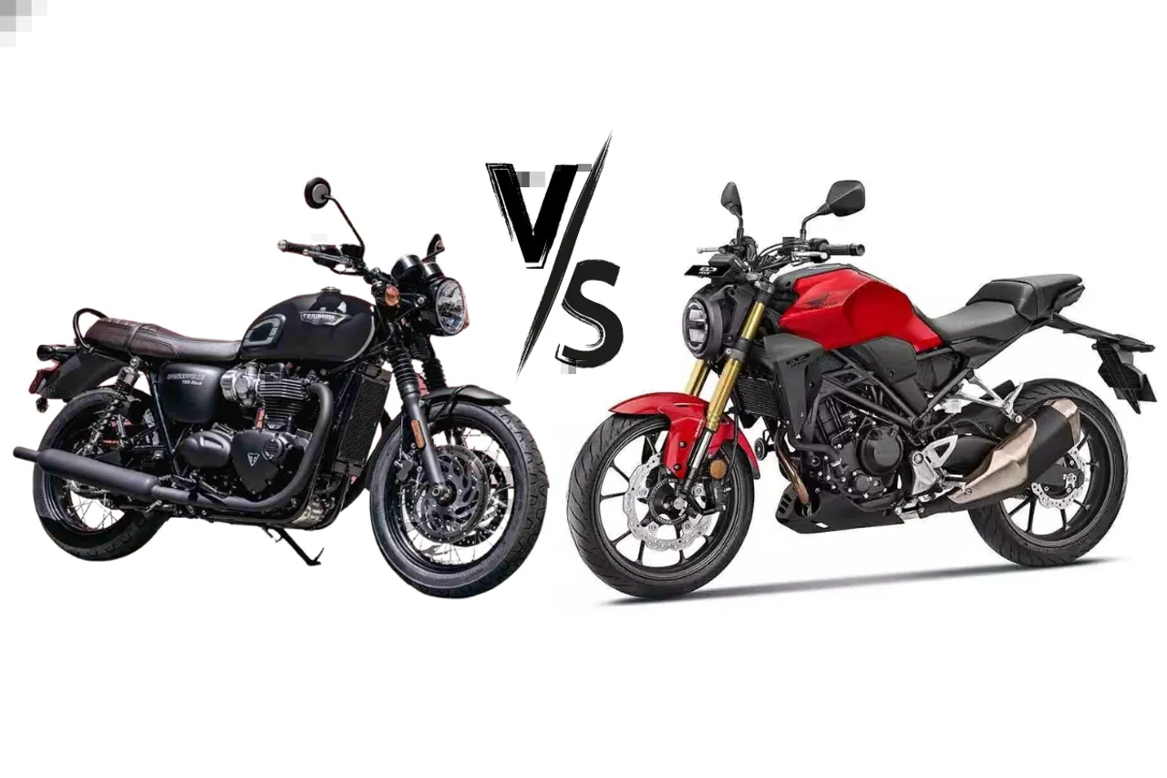 Triumph Bajaj 350 VS Honda CB300R