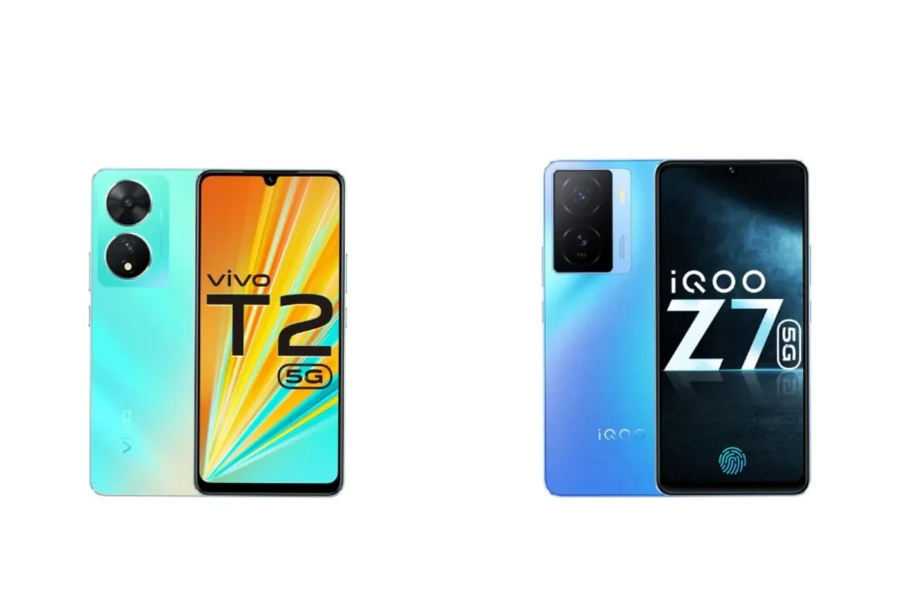 Vivo T2 5G vs iQOO Z7 5G