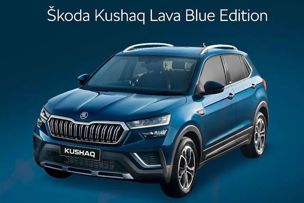 Skoda Kushaq Blue Lava Edition