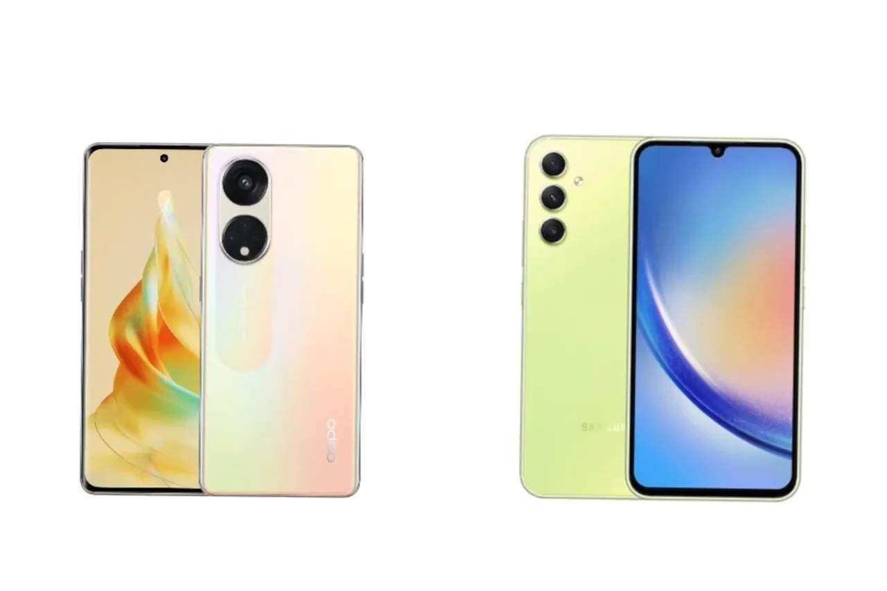 Oppo Reno 8T vs Samsung Galaxy A34