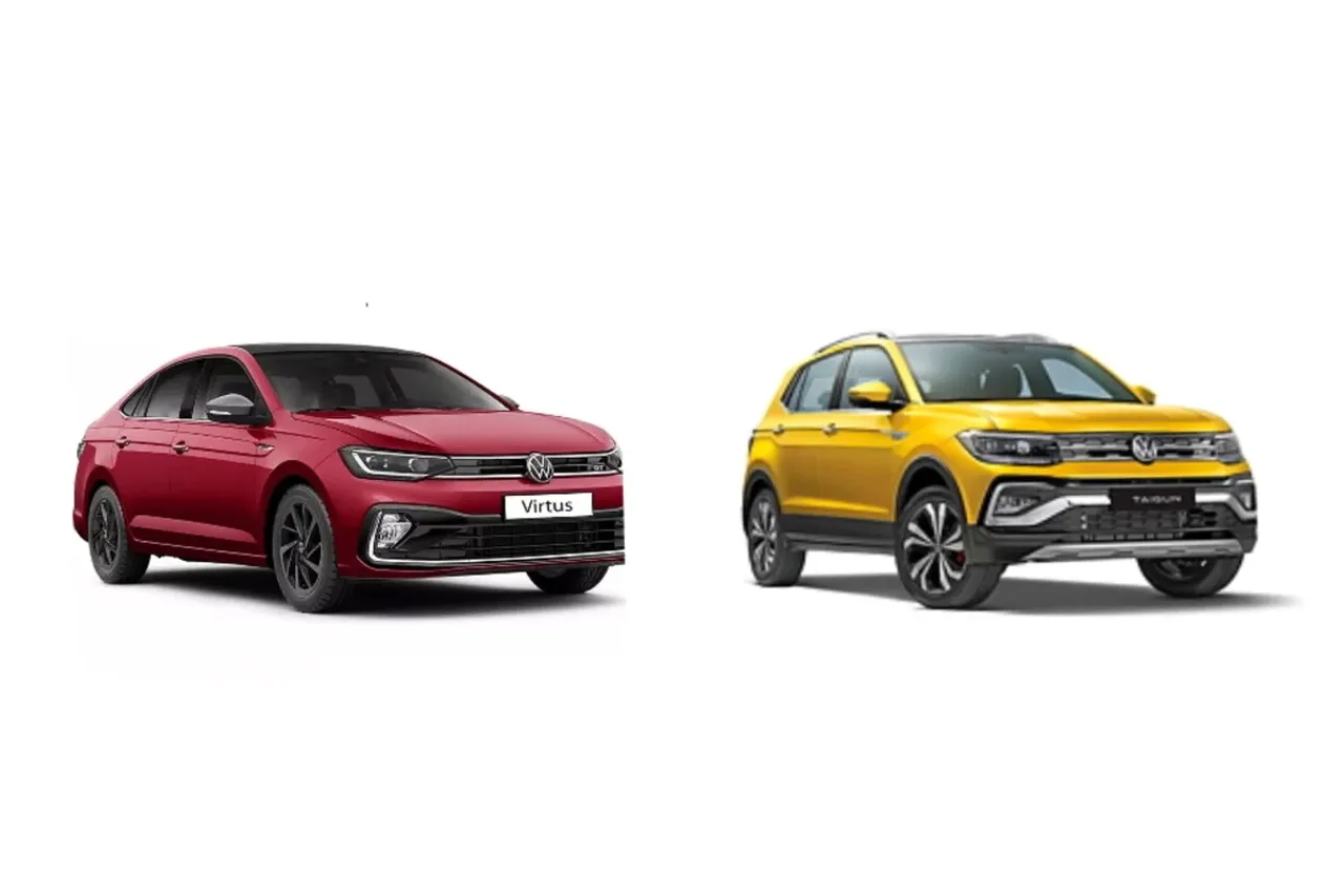 Volkswagen Taigun vs Volkswagen Virtus