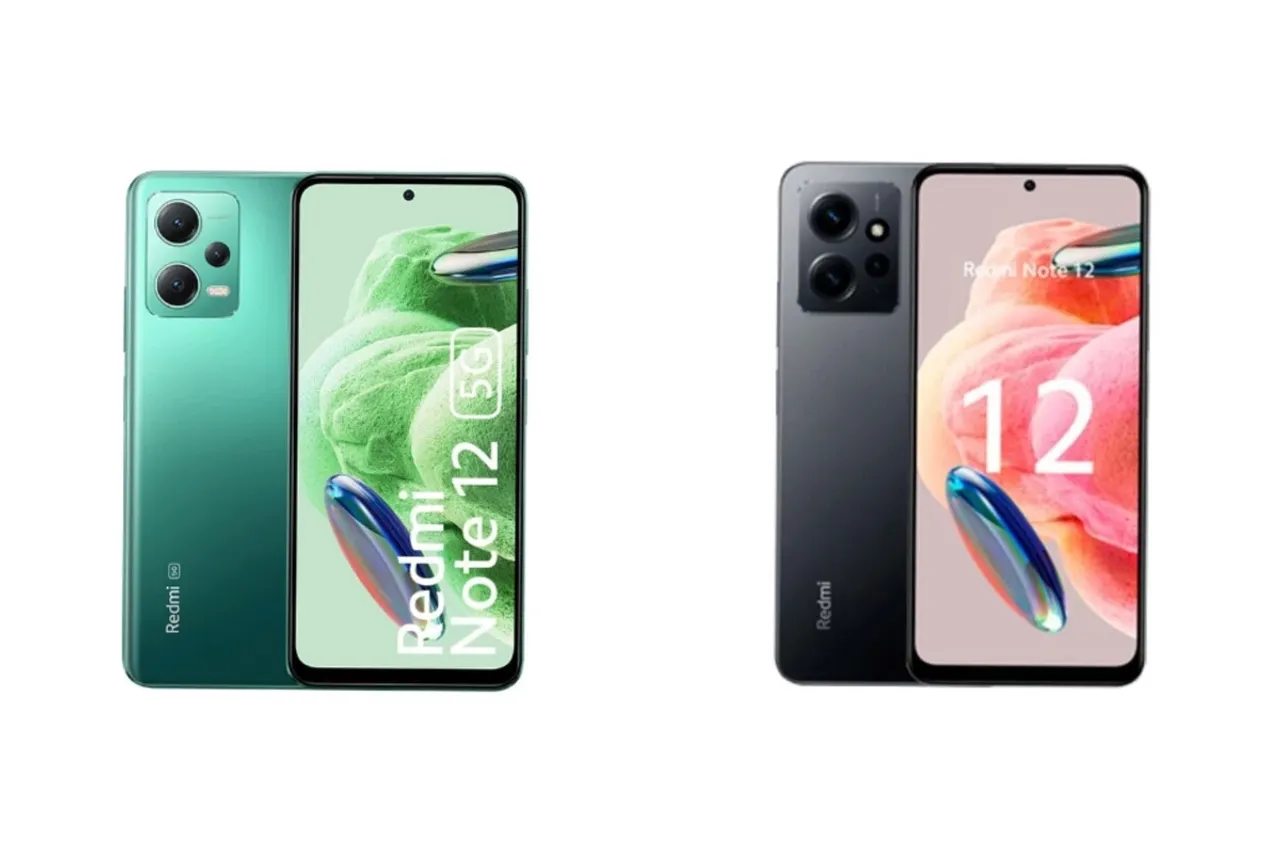 Redmi Note 12 4G vs Redmi Note 12 5G