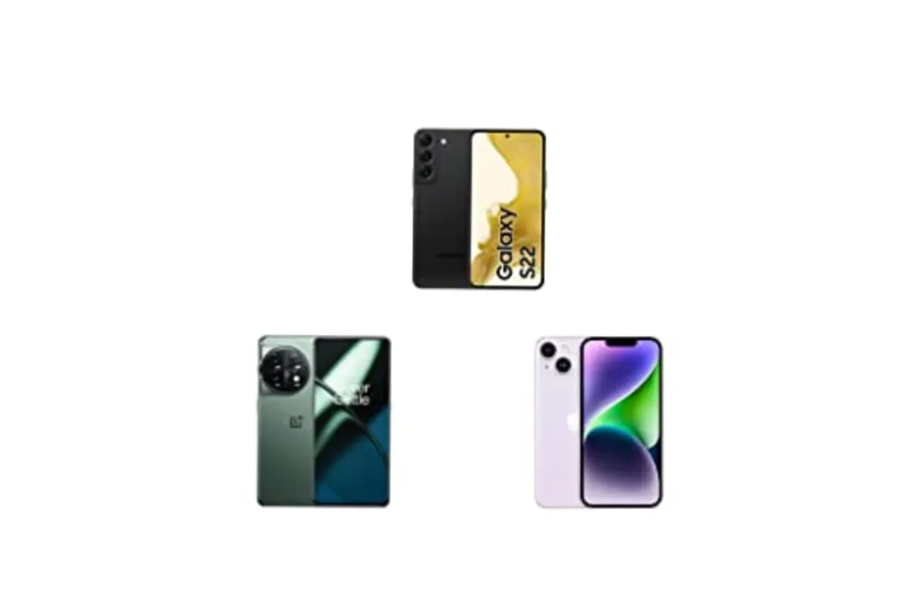 Samsung Galaxy S22 vs OnePlus 11 5G vs Apple iPhone 14