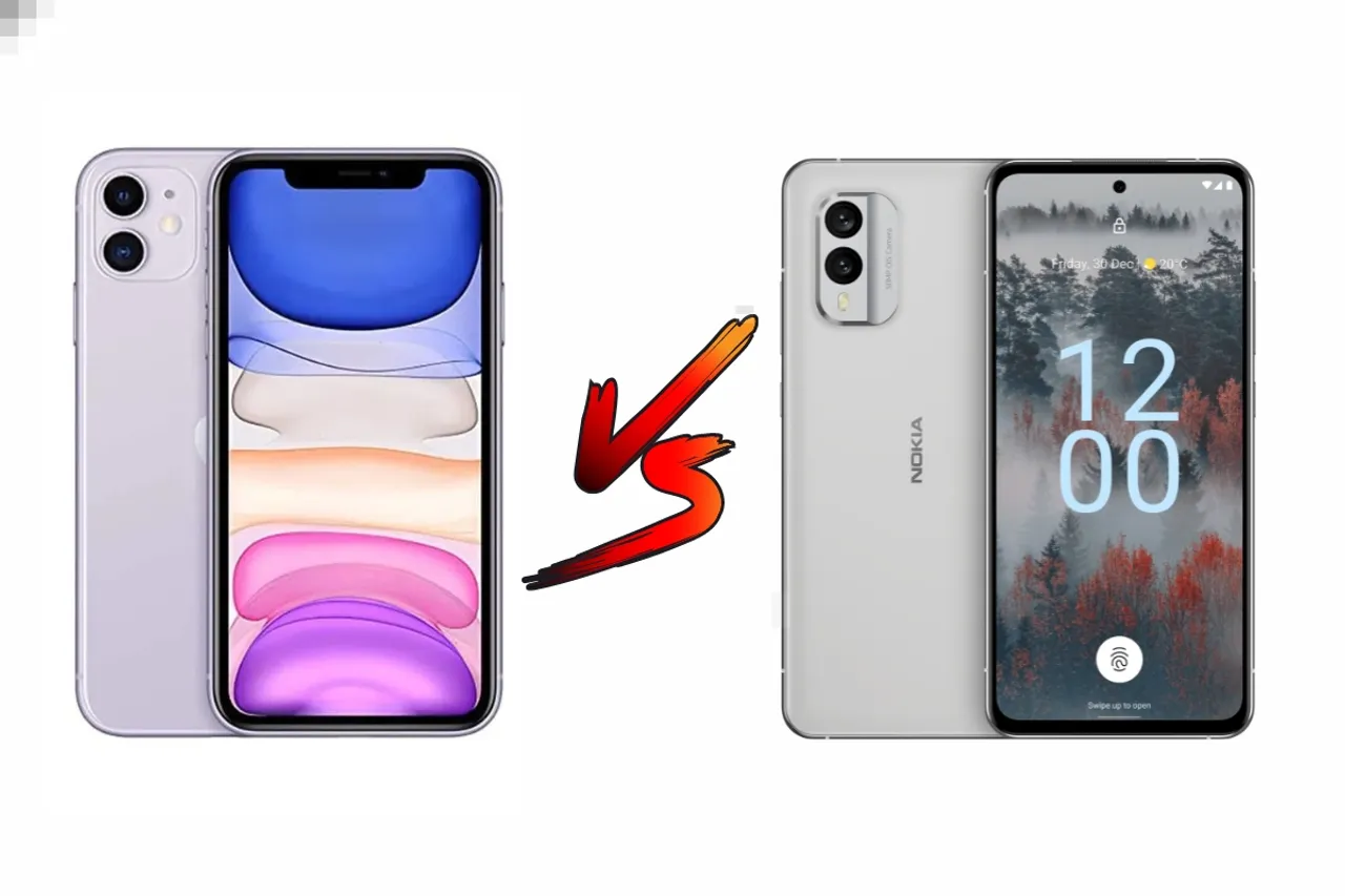 iPhone 11 vs Nokia X30 5G