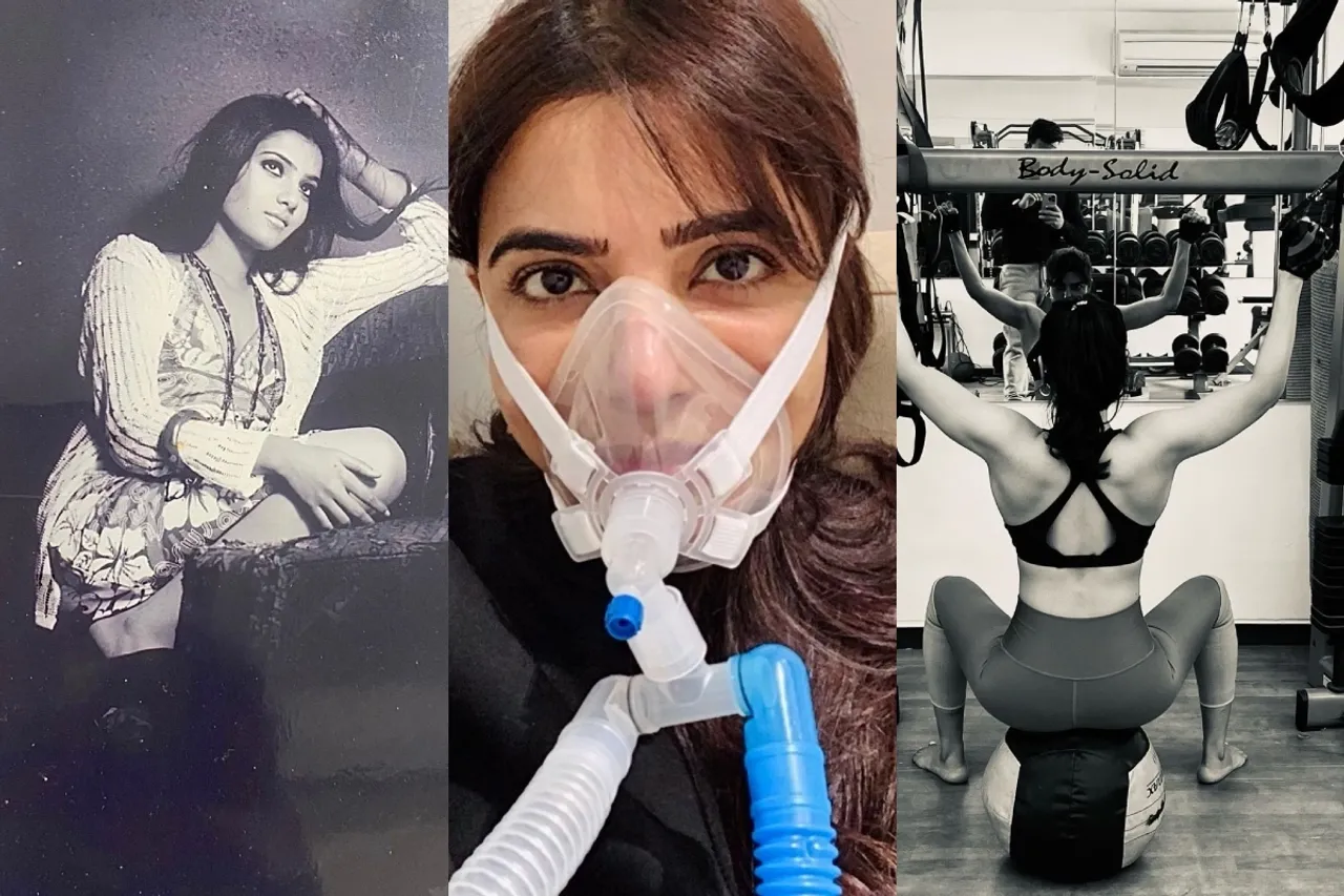Samantha Ruth Prabhu shares pics from teenage, hospital bed and workout sesh as producer calls her 'old'; WATCH