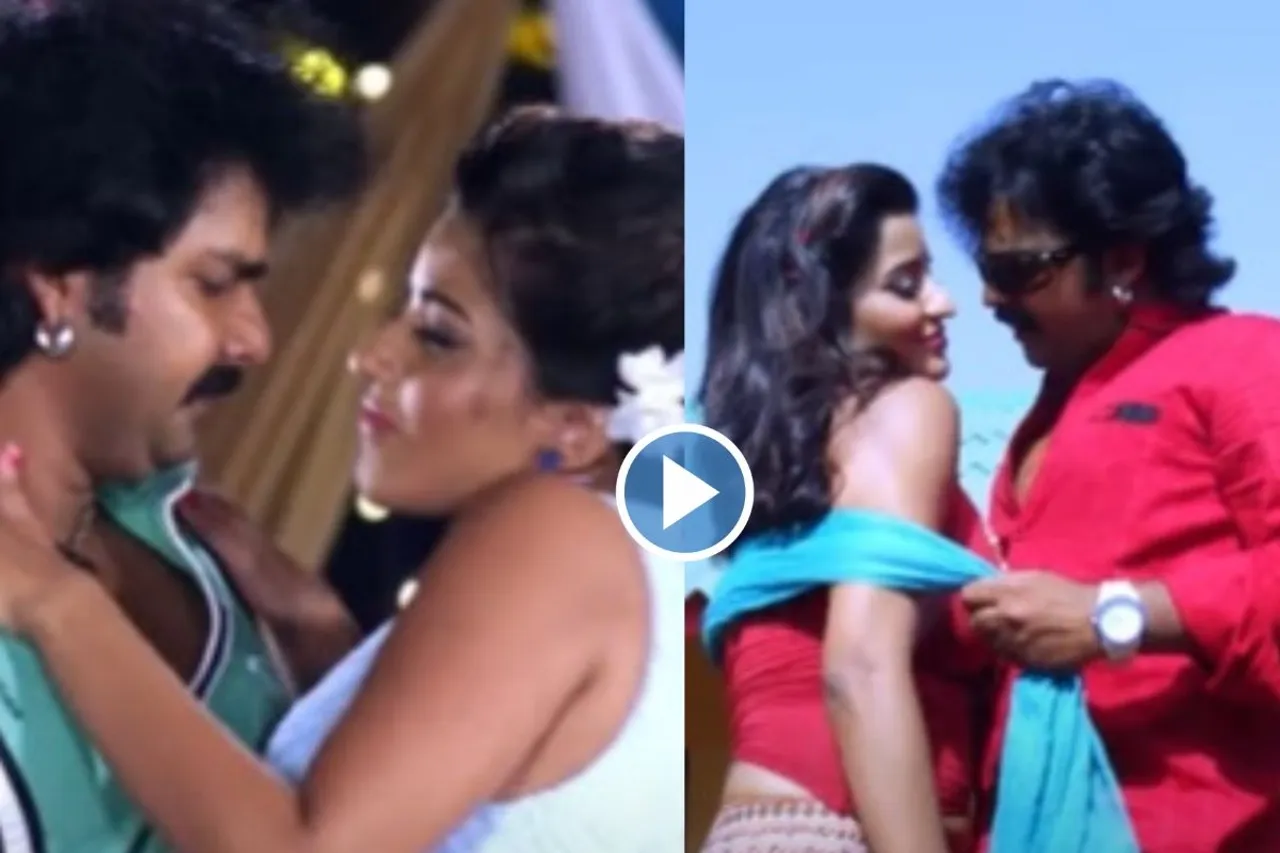Pawan Singh and Monalisa