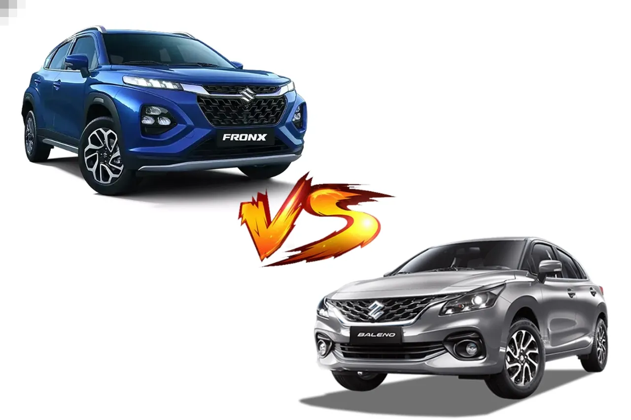 Maruti Suzuki Fronx vs Baleno