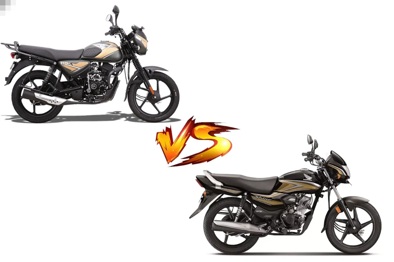 Bajaj CT110X vs Honda Shine 100