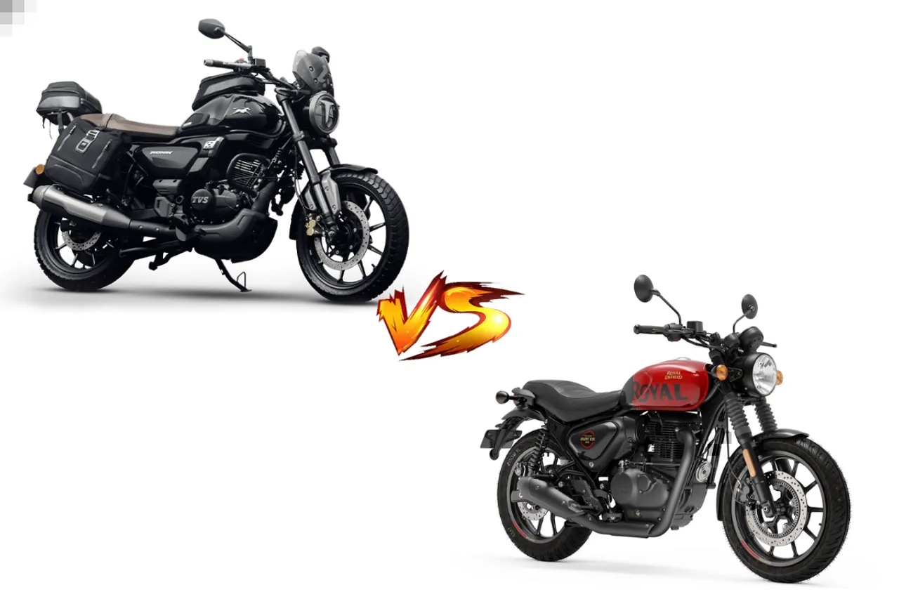TVS Ronin vs Royal Enfield Hunter 350