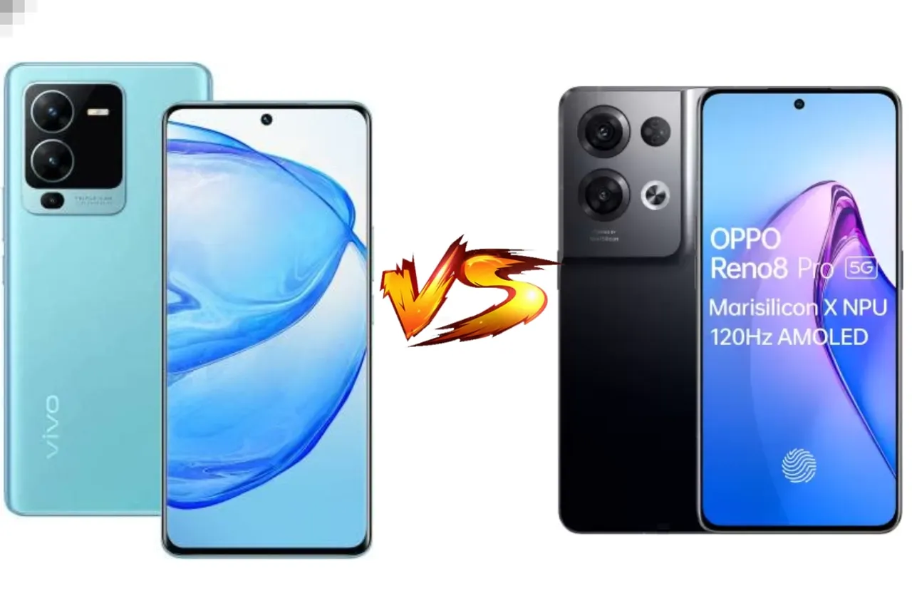 Vivo V25 Pro vs Oppo Reno 8 Pro