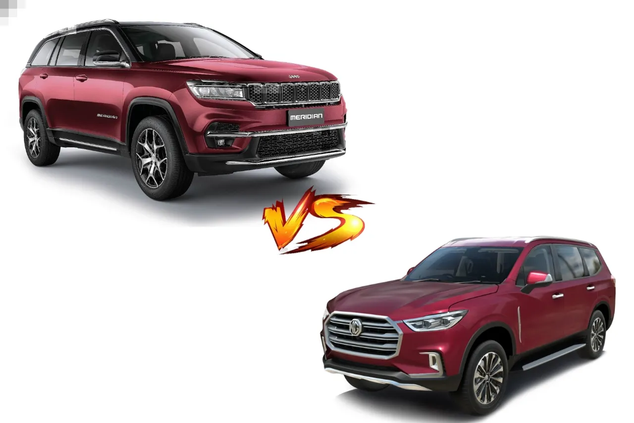 Jeep Meridian vs MG Gloster