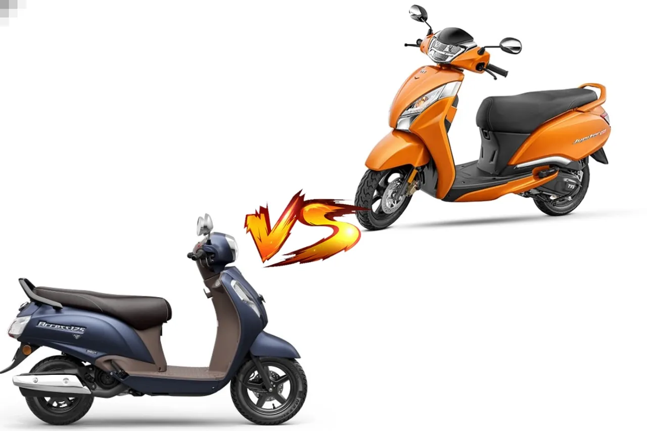TVS Jupiter 125 vs Suzuki Access 125