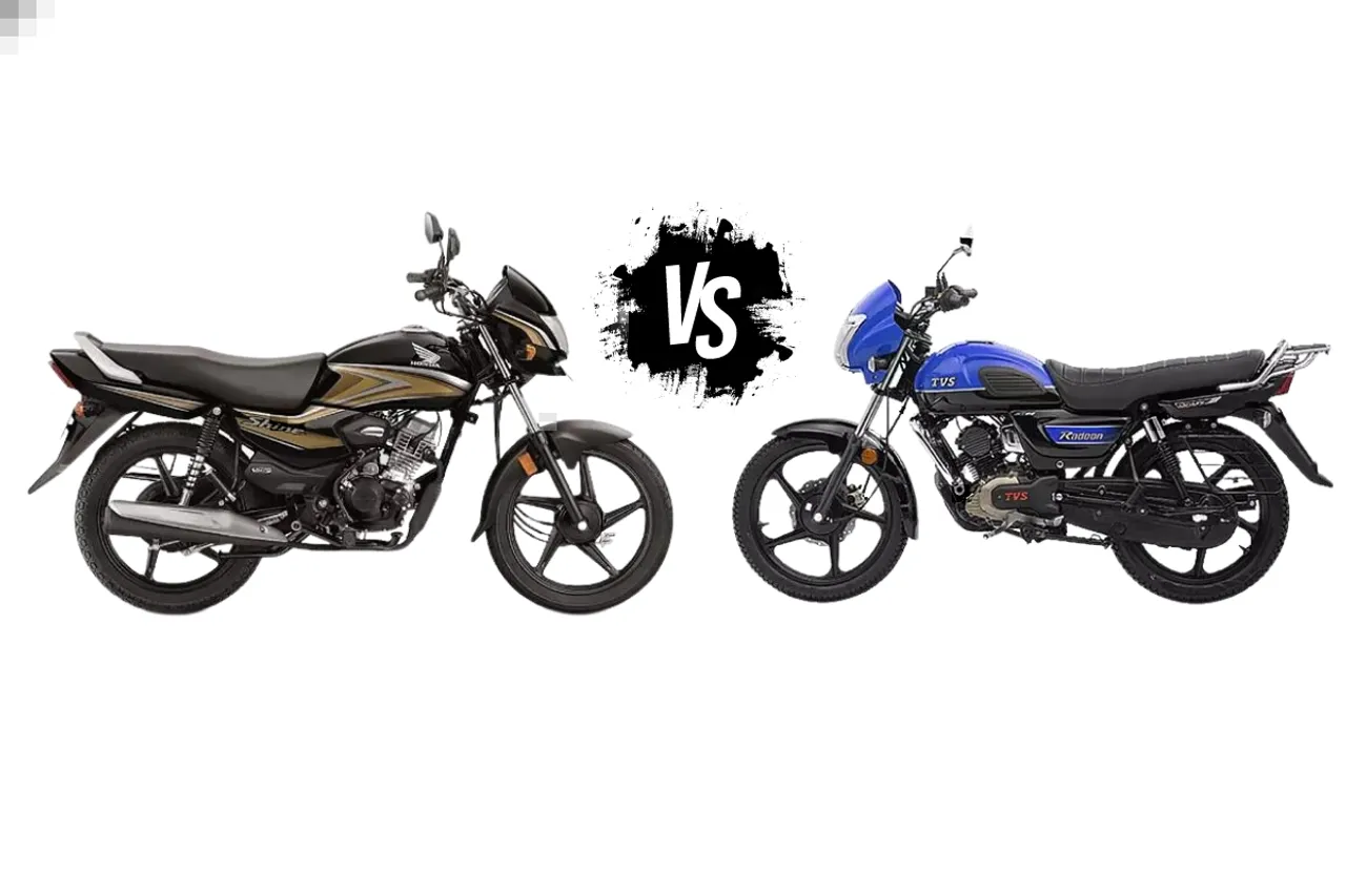 Honda Shine 100 vs TVS Radeon