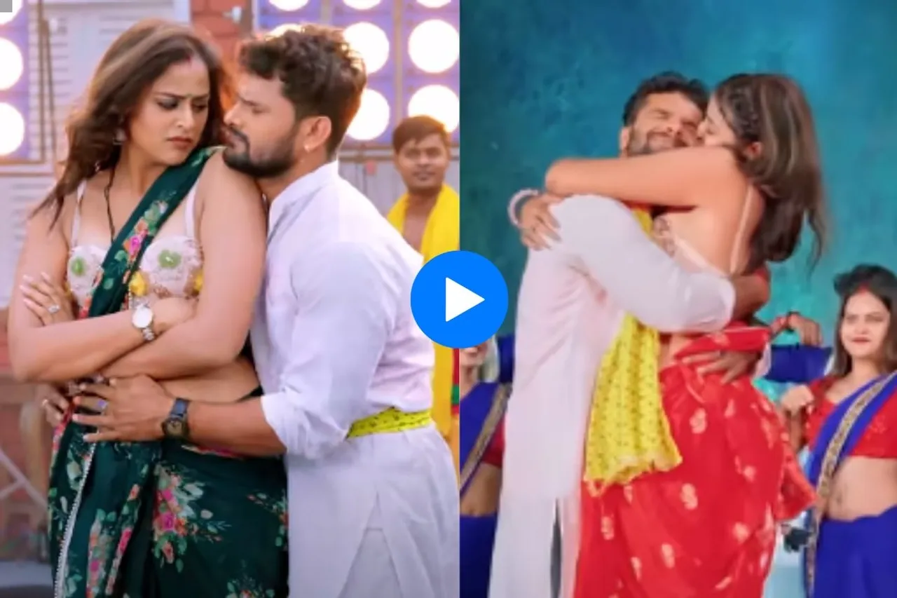 Khesari Lal Yadav and Yamini Singh