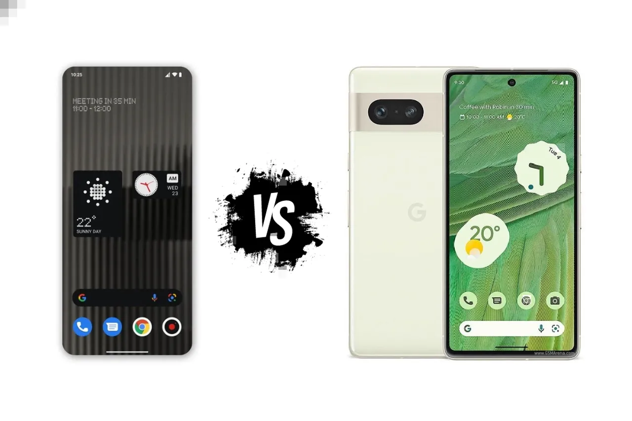 Nothing Phone 3 vs Google Pixel 7A