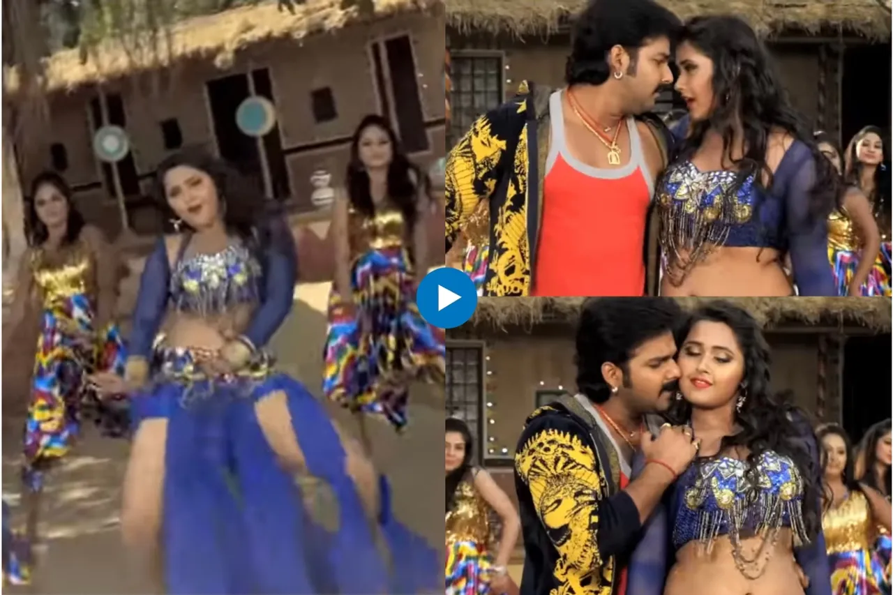 Pawan Singh and Kajal Raghwani