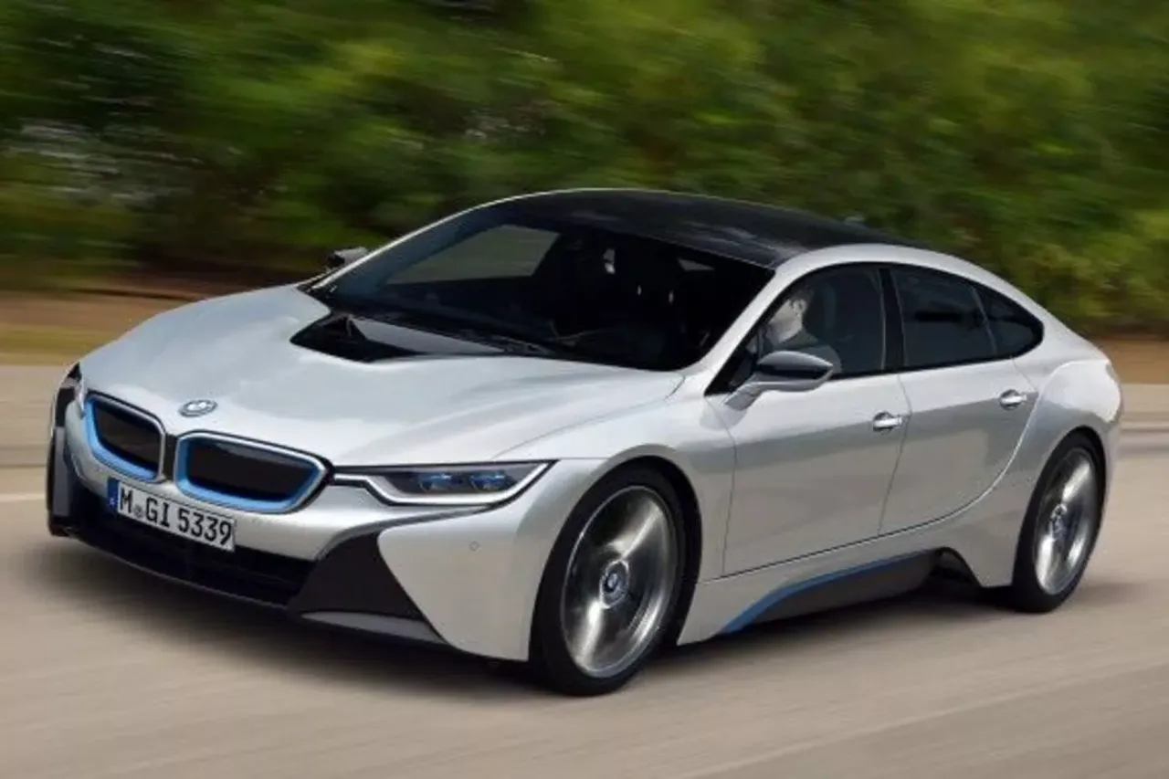 BMW i5 EV Car