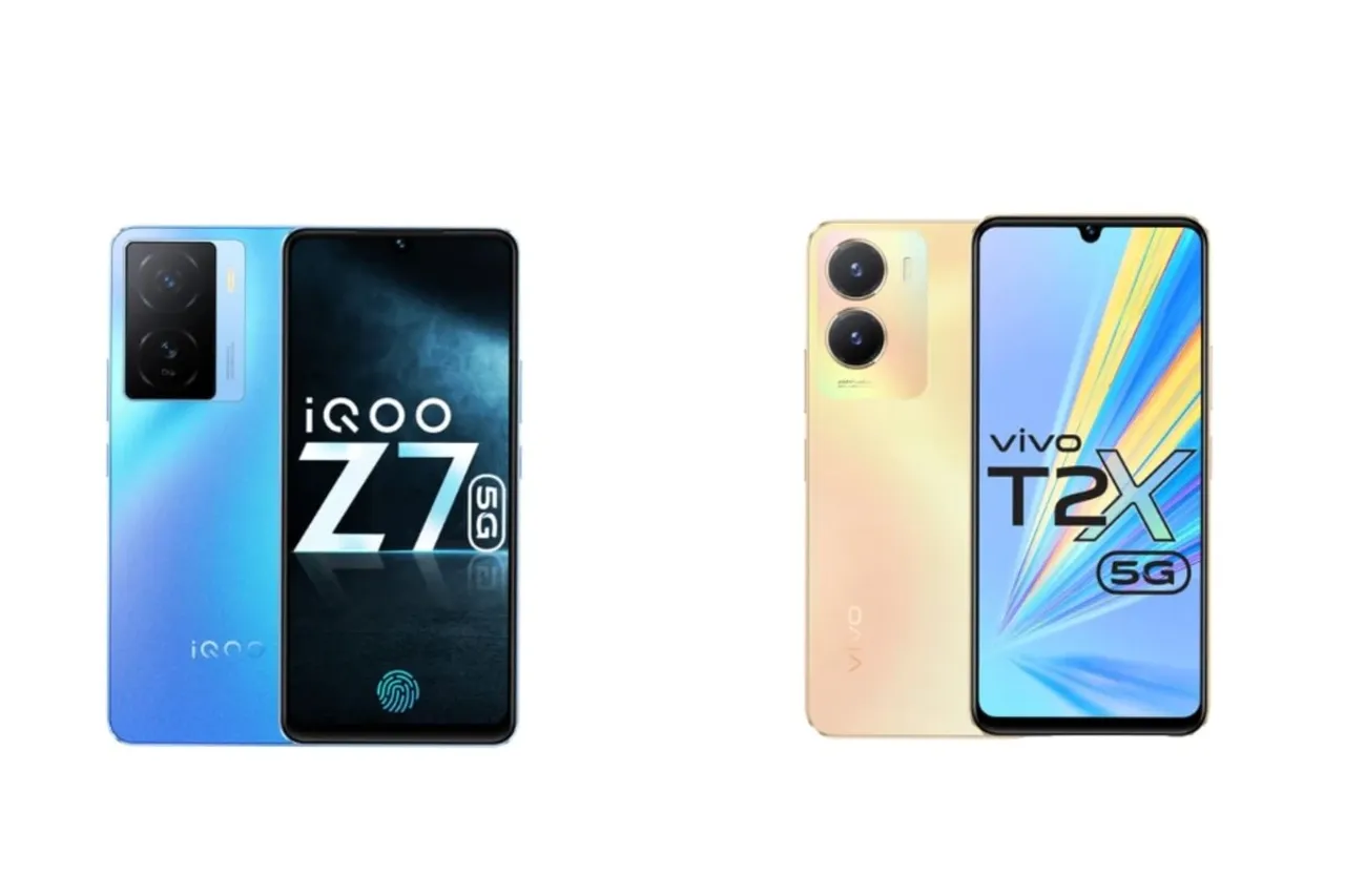 iQOO Z7 5G vs Vivo T2x 5G