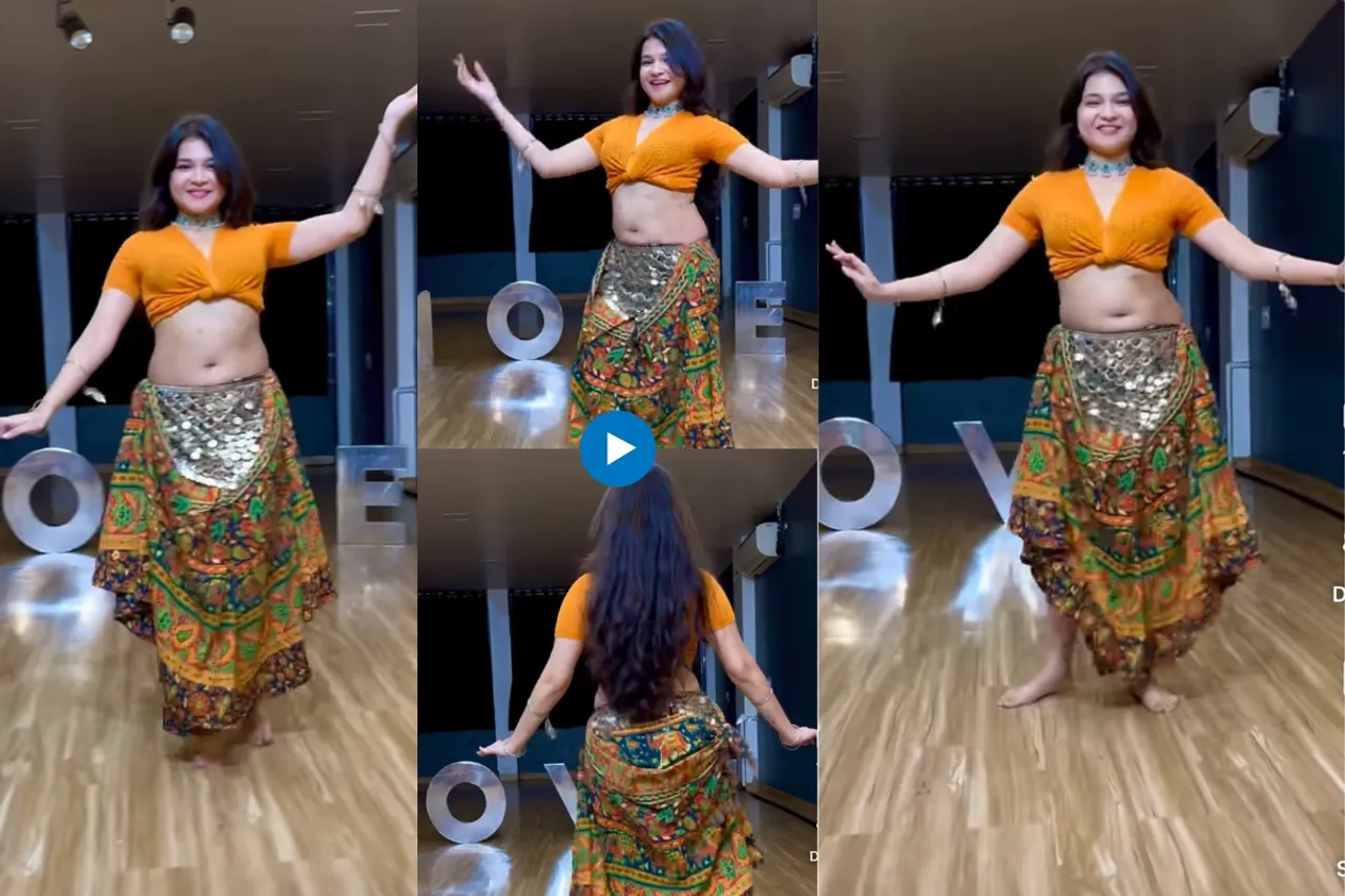 Viral girl dance