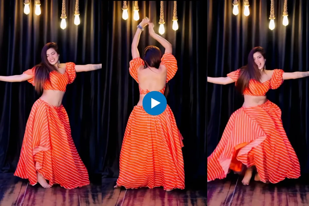 Girl viral dance
