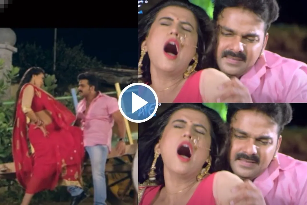 Pawan Singh and Akshara Singh