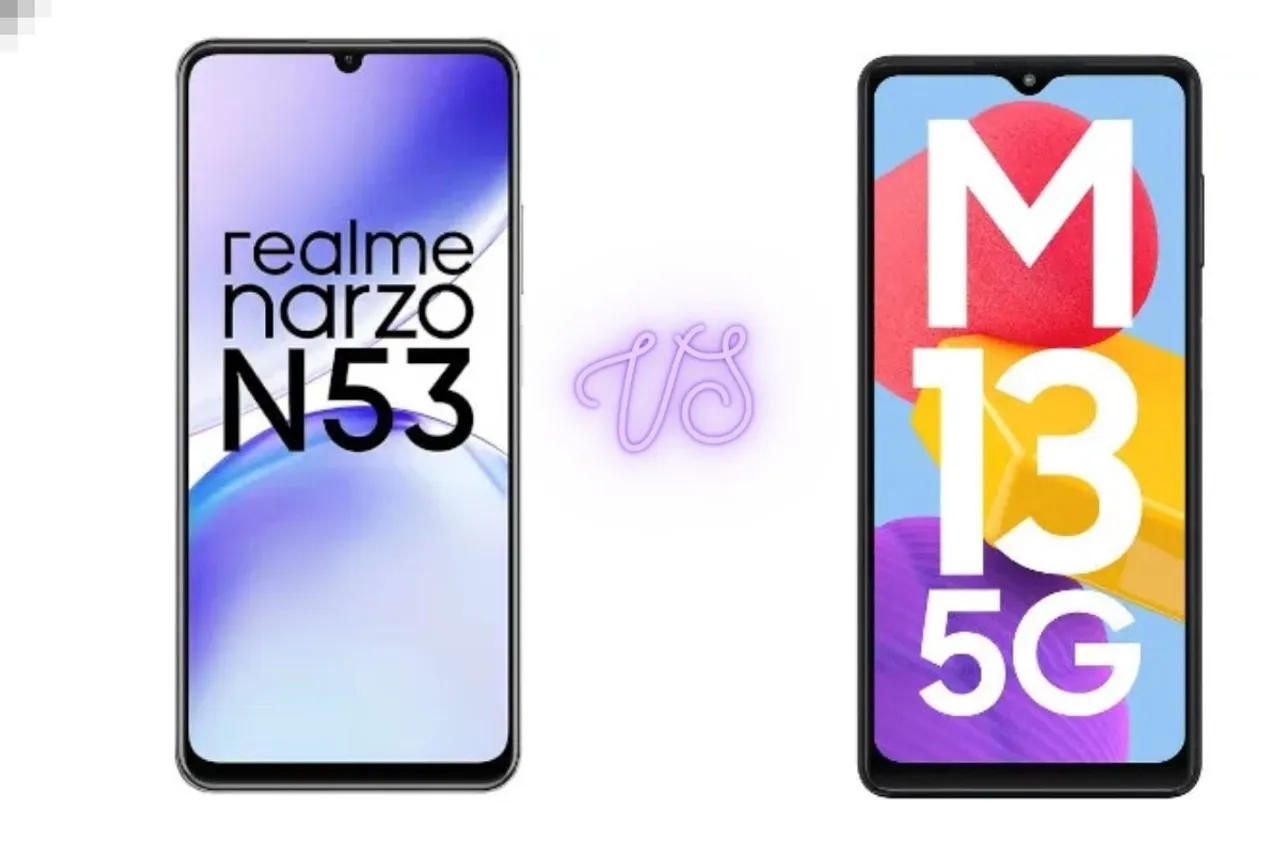 Realme Narzo N53 vs Samsung Galaxy M13