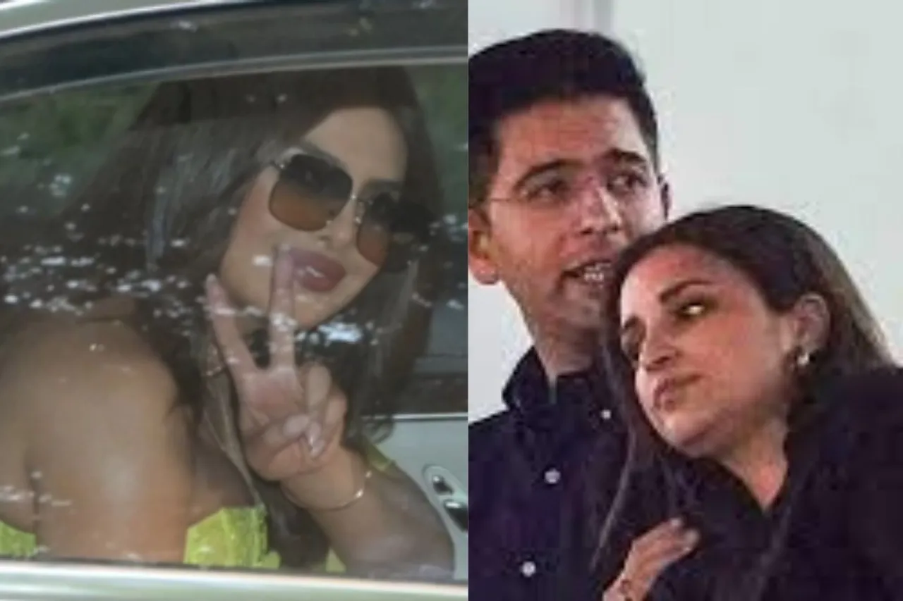 Parineeti Chopra and Raghav Chadha engagement