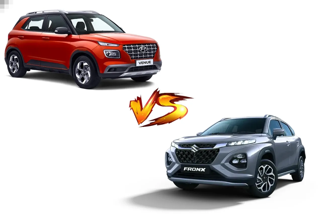 Hyundai Venue vs Maruti Suzuki Fronx