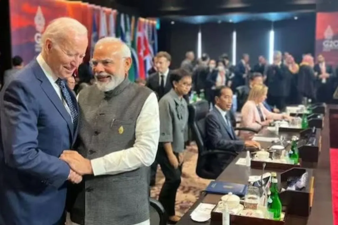 Joe Biden teases Modi