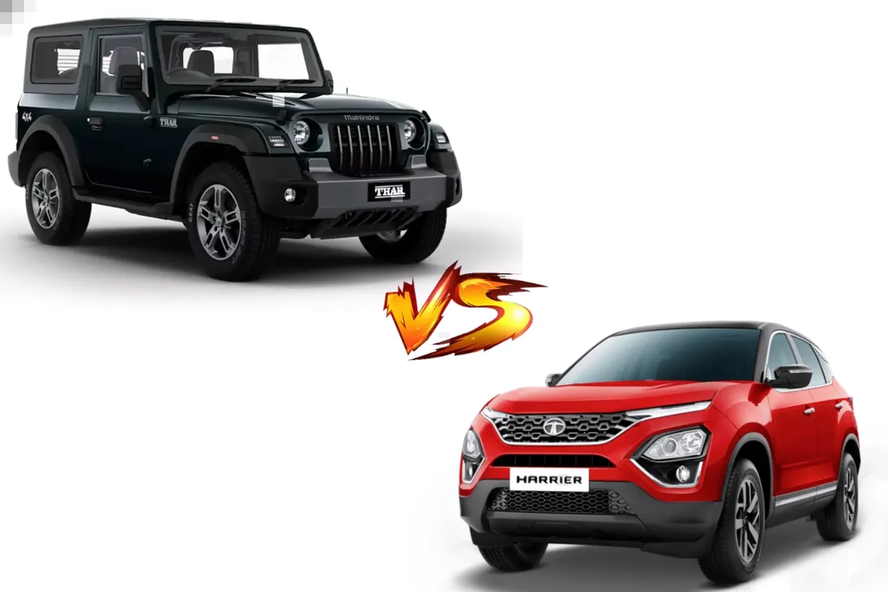 Mahindra Thar vs Tata Harrier