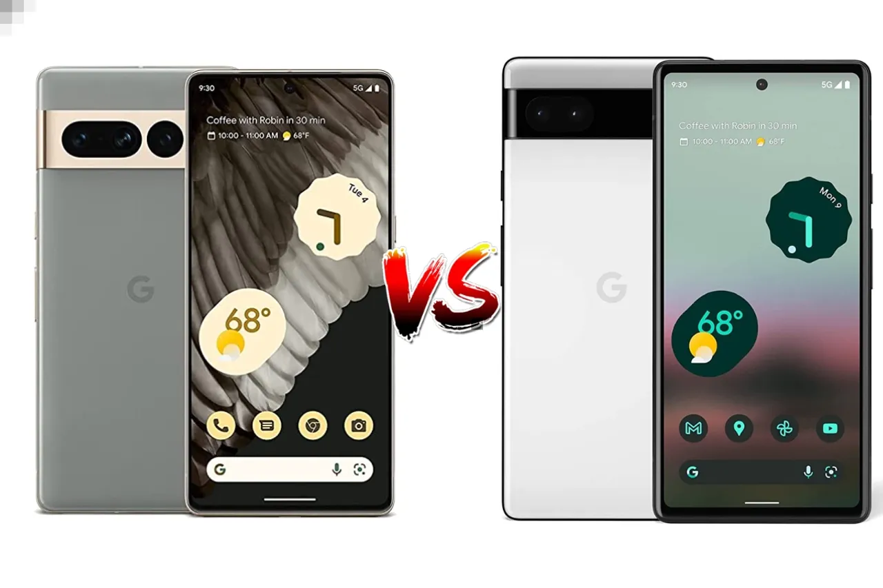 Google Pixel 7a vs Google Pixel 6a