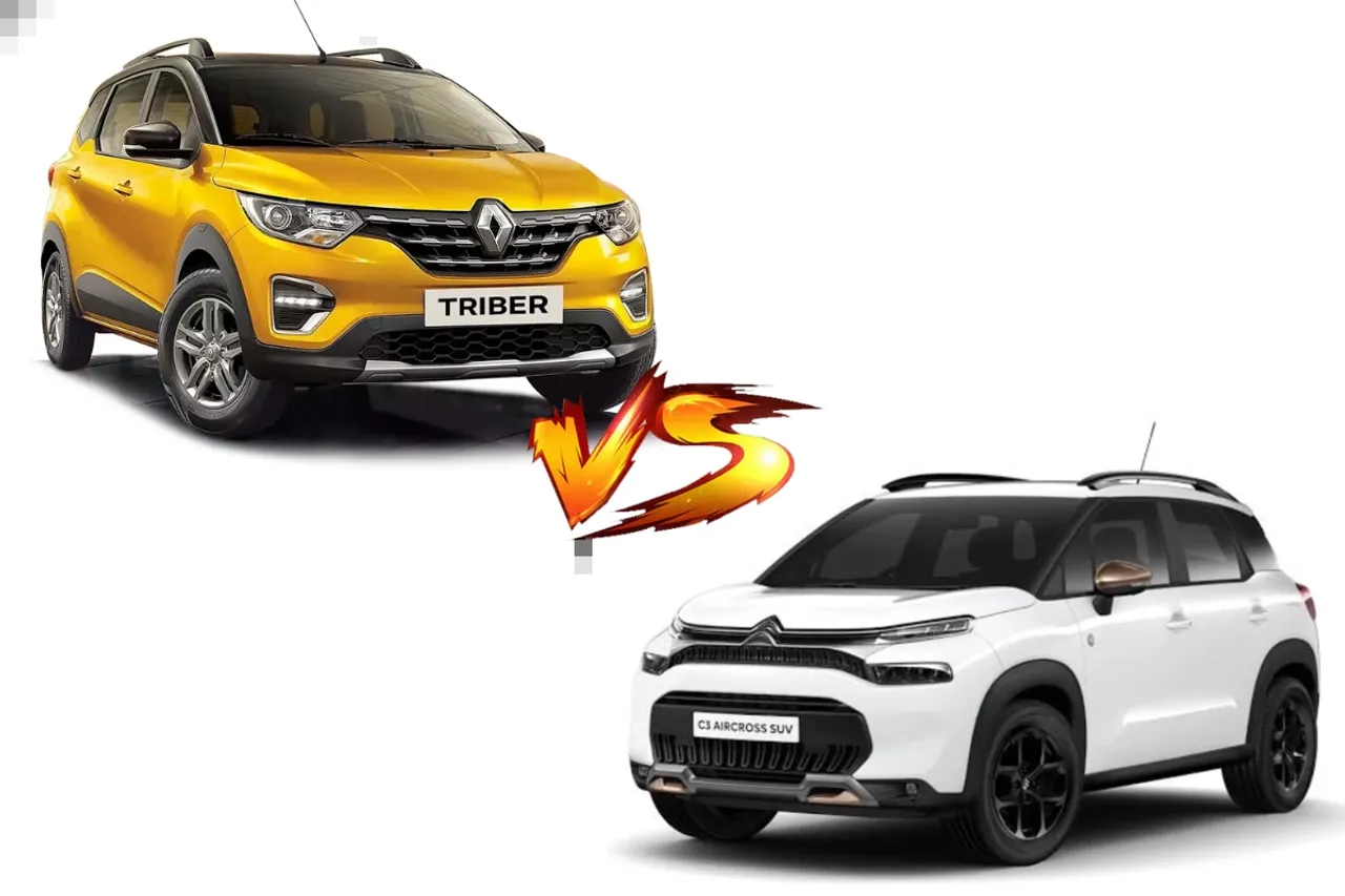 Renault Triber vs Citroen C3 Aircross